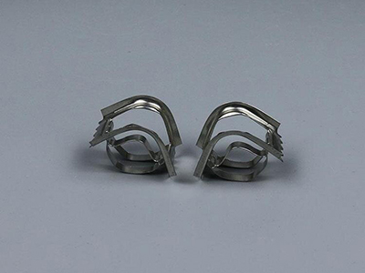 Manufacturing process of metal packing mesh